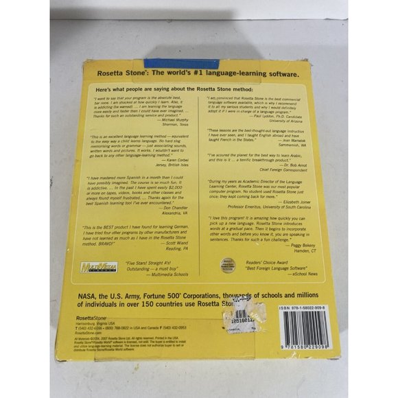 Rosetta Stone Italiano Level 1&2 With Italian To English Dictionary - Picture 2 of 4